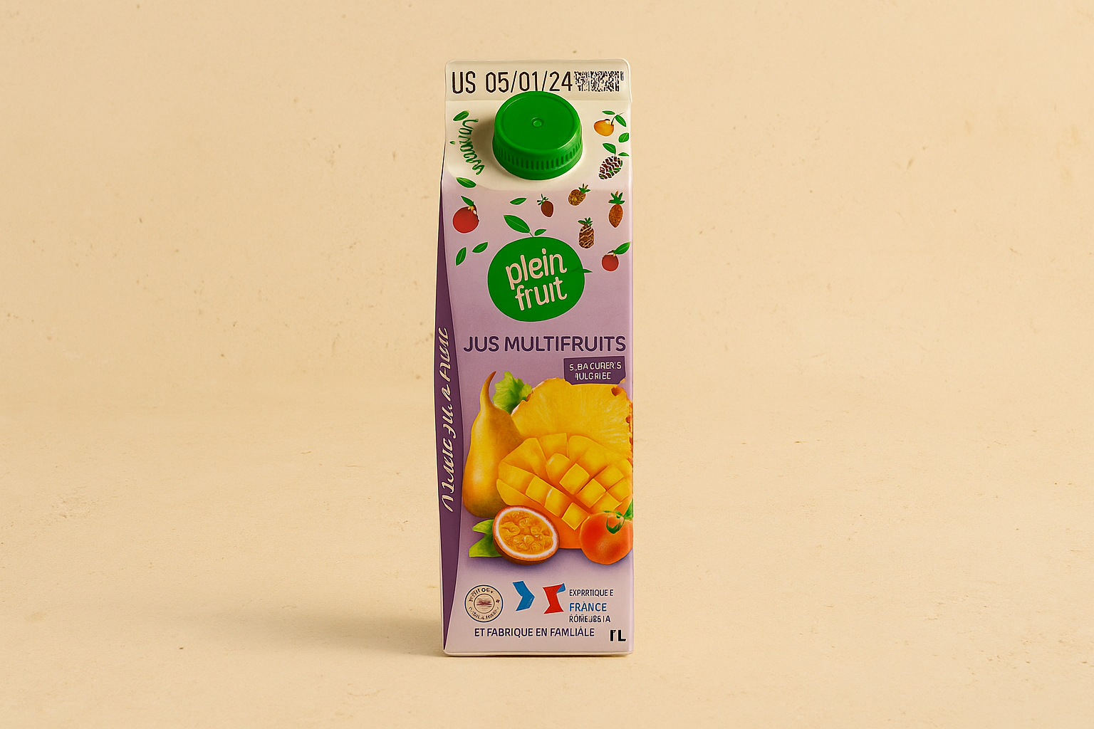 Jus Plein Fruit Multifruit