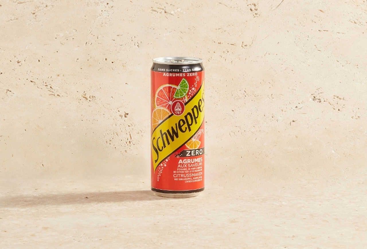 Boissons SCHWEPPES AGRUMES SANS SUCRE 33CL Edit R1