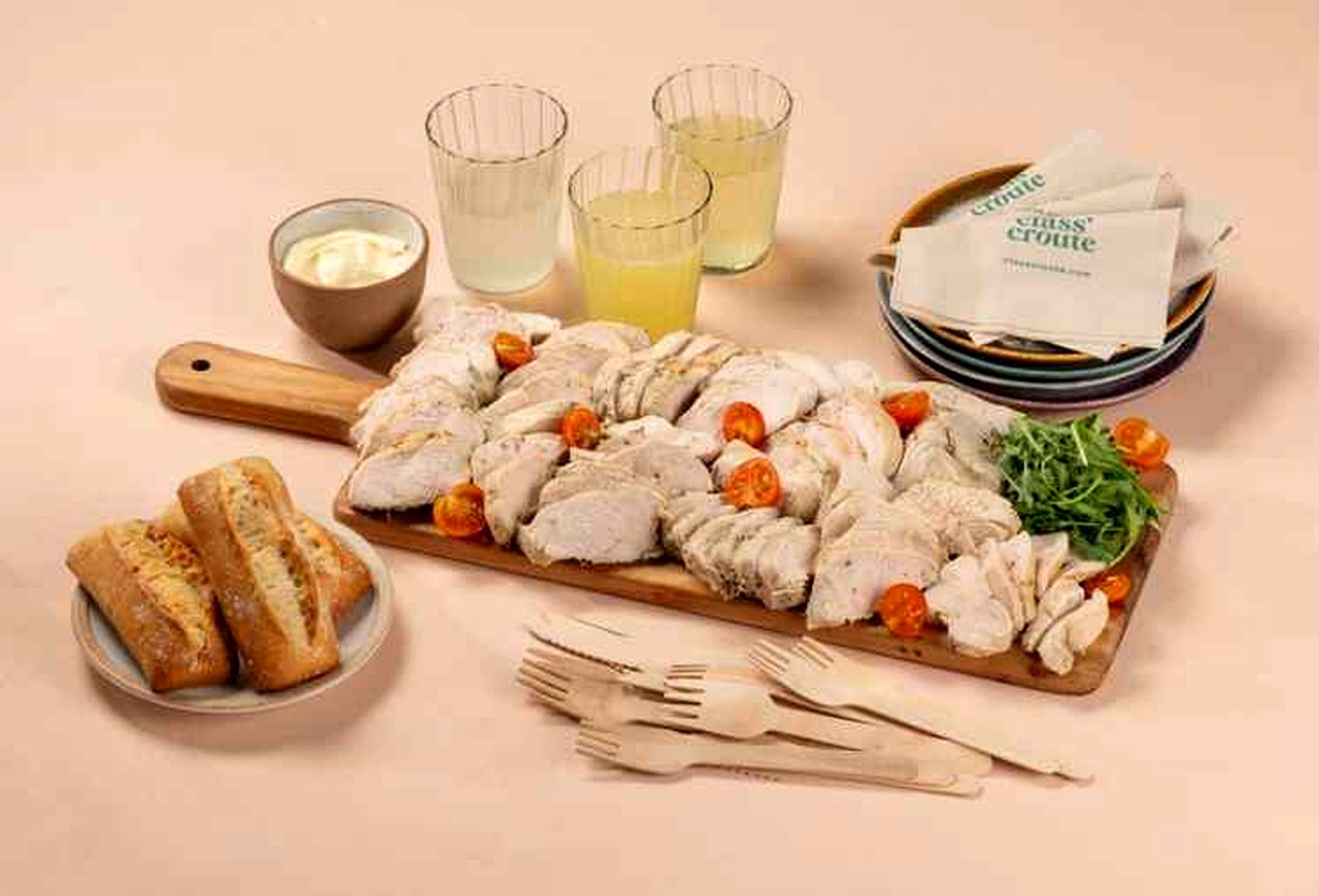 PLANCHE DE POULET THYM CITRON