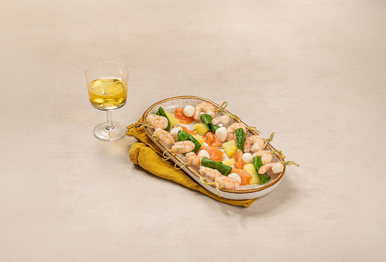 5261 BROCHETTES CREVETTE ET SAUMON R1