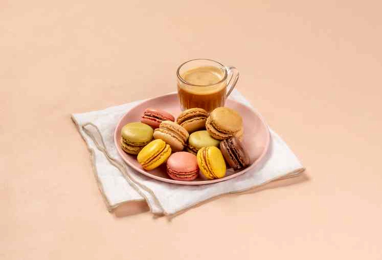 MACARON VANILLE PISTACHE