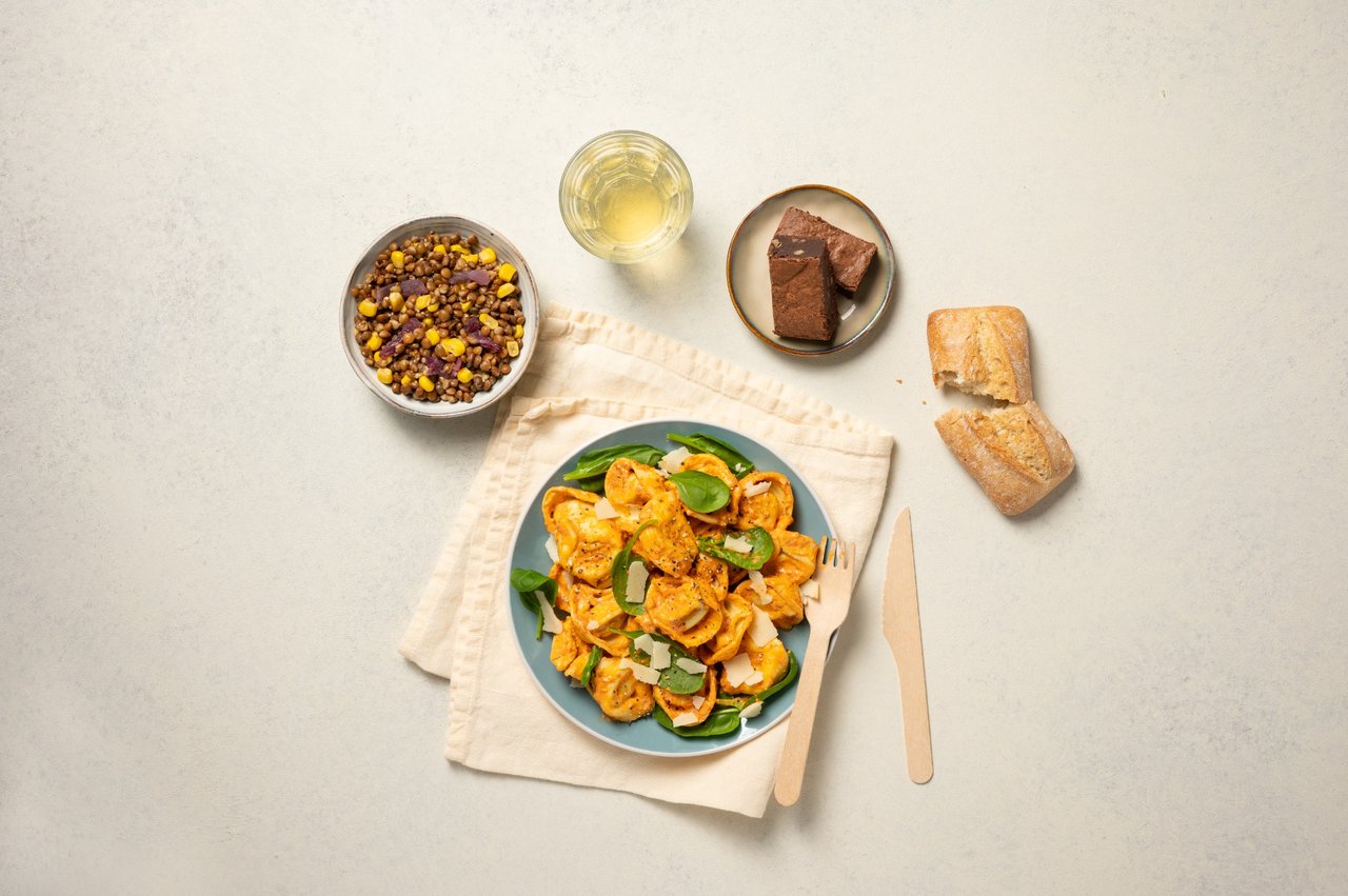 2383 PLATEAU BISTROT TORTELLINI RICOTTA EPINARDS R3