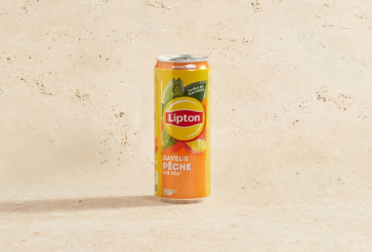 Boissons  LIPTON PECHE ICE TEA 33CL Edit R1