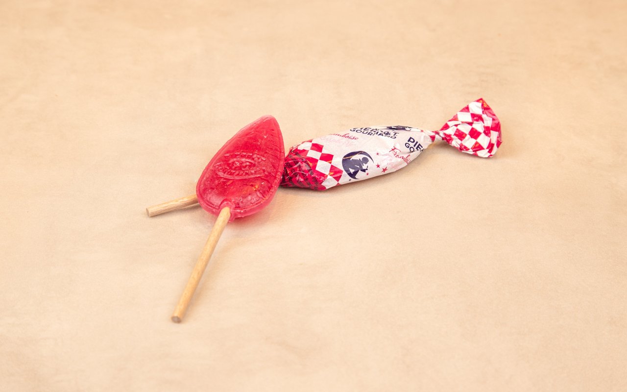 Pierrot Sucette Framboise